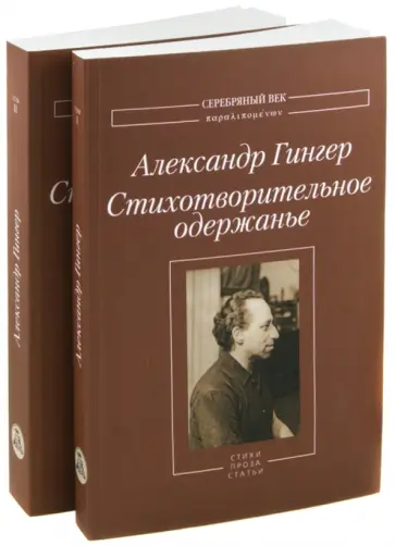 Александр Гингер - Стихотворительное одержанье. В 2-х томах обложка книги