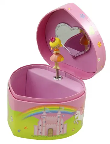 Шкатулка музыкальная "Принцесса и единорог" (10000) обложка книги