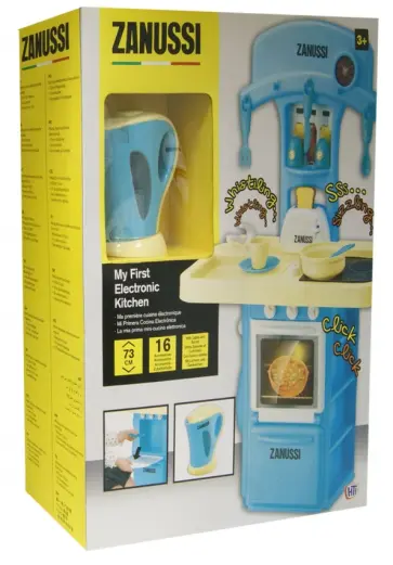 Моя первая кухня с чайником и тостером "Zanussi" со звуковыми эффектами и аксессуарами (1680692.00) обложка книги