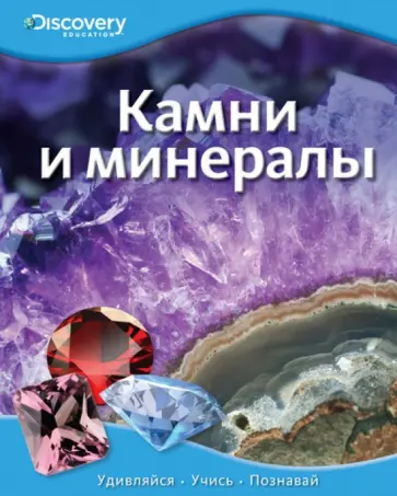 Камни и минералы Камни и минералы обложка книги