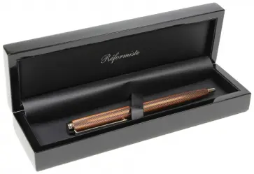 Ручка шариковая "Reformiste" в подарочном футляре (бронзовый цвет корпуса) (121703) обложка книги