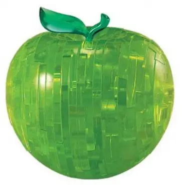 Кристальные 3D пазлы "Яблоко светящееся" (HJ023042N) обложка книги