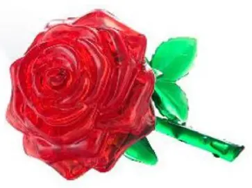 Кристальные 3D пазлы "Роза" (YT212877) обложка книги