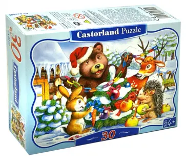 Puzzle-30 "Рождественская Елка" (B-03402) обложка книги