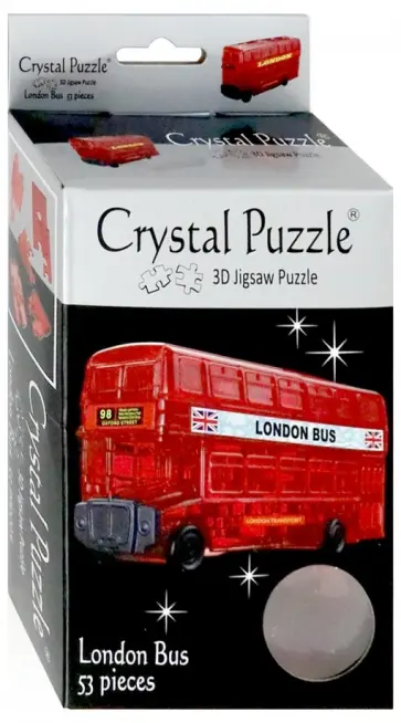 3D головоломка "Лондонский автобус" (90129) обложка книги