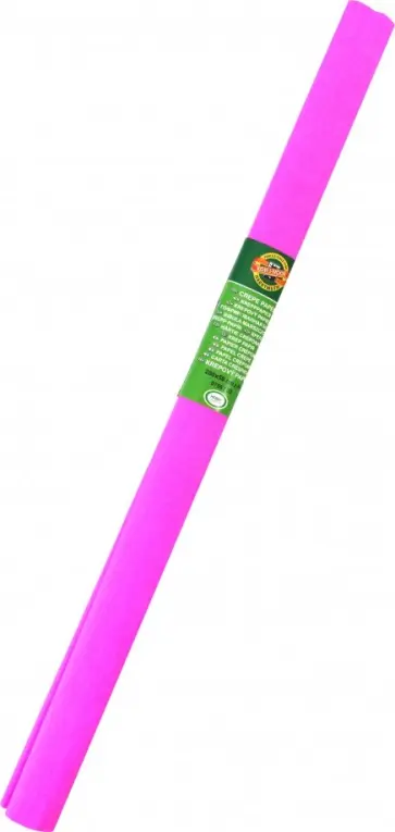 Бумага гофрированная в рулоне, розовая обложка книги