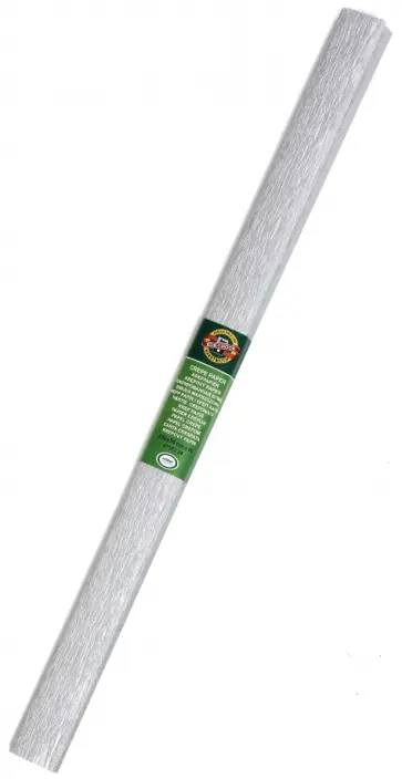 Бумага гофрированная в рулоне, серебряная обложка книги