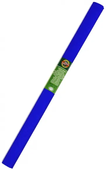 Бумага гофрированная, в рулоне, синяя обложка книги