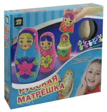 Набор "Русская матрешка" (2904ВТ) обложка книги