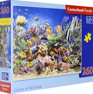 Puzzle-260 MIDI "Цвета океана" (B-27279) обложка книги