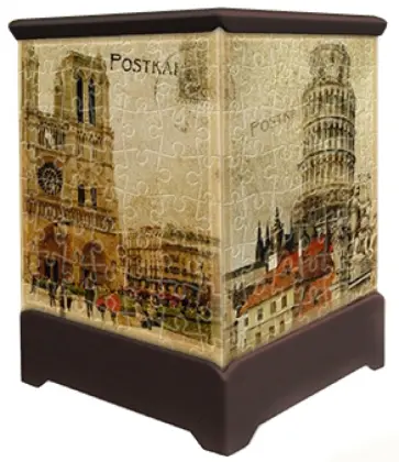 3D Пазл Ночник Достопримечательности (Q1037) обложка книги