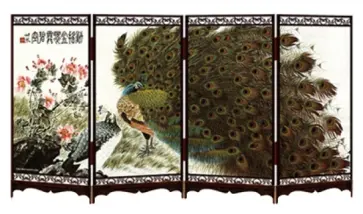 Пазл Ширма Павлин (Q1030) обложка книги