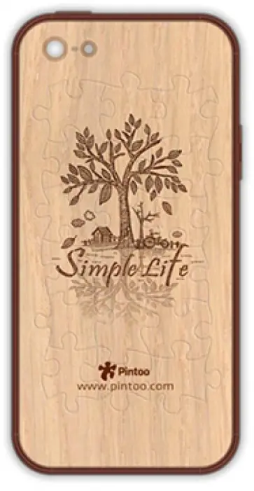 Пазл чехол для Iphone Simple life (Y1007) обложка книги