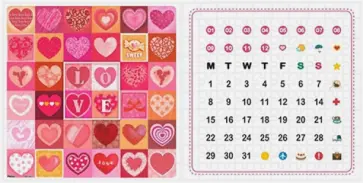 Пазл Вечный календарь Любовь (H1476) обложка книги