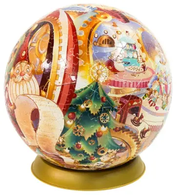 Шаровый пазл "Мастерская Деда Мороза" (A2612_09) обложка книги