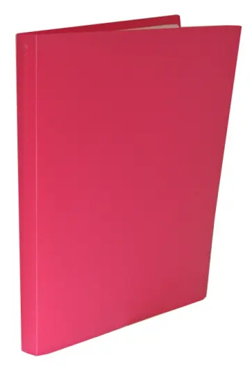 Папка 60 файлов, А4, пластиковая, красная (CY1426-R) обложка книги