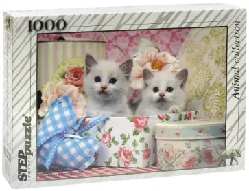 Step Puzzle-1000 "Котята" (79100) обложка книги