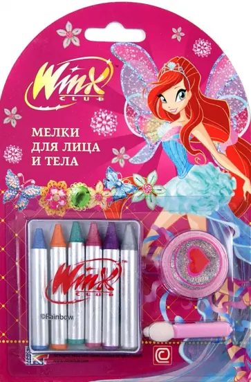 Мелки для лица и тела. 6 цветов металлик с блестками (FC-6PG/WHJ) обложка книги