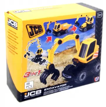 Набор для конструирования " Экскаватор JCB" (48 деталей) (1415830.00) обложка книги