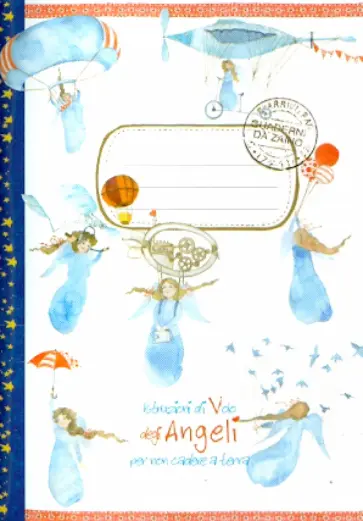 Блокнот "Ангелочки" А6 обложка книги