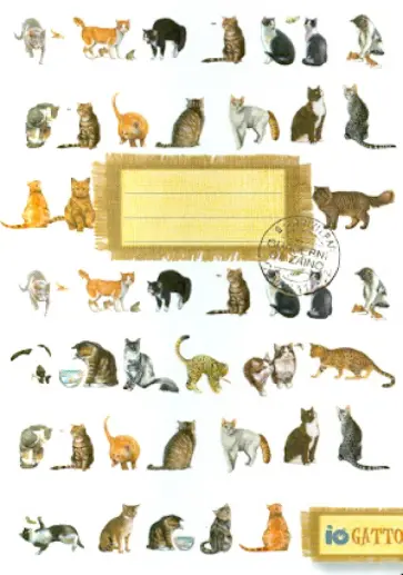 Блокнот. Кошки А6 обложка книги