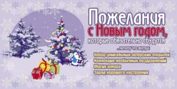 Пожелания с Новым годом, которые обязательно сбудутся обложка книги