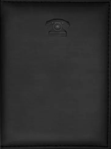 Телефонная книга "Виннер". Черная. 105х136 мм. 128 страниц (30401-25) обложка книги