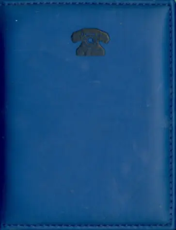 Телефонная книга "Виннер". Синяя. 105х136 мм. 128 страниц (30402-25) обложка книги