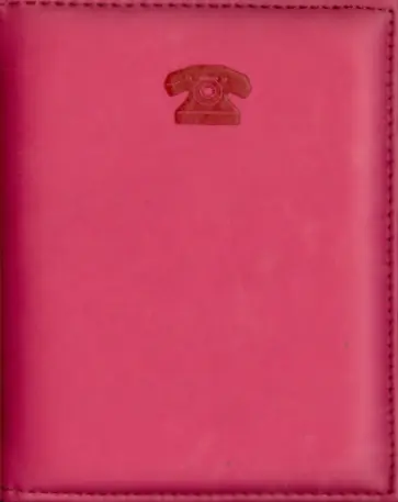 Телефонная книга "Виннер". Малиновая. 105х136 мм. 128 страниц (30404-25) обложка книги