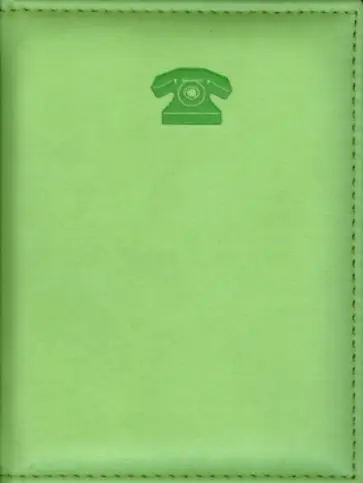 Телефонная книга "Виннер". Салатовая. 105х136 мм. 128 страниц (30406-25) обложка книги