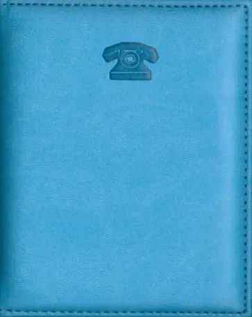 Телефонная книга "Виннер". Голубая. 105х136 мм. 128 страниц (30407-25) обложка книги
