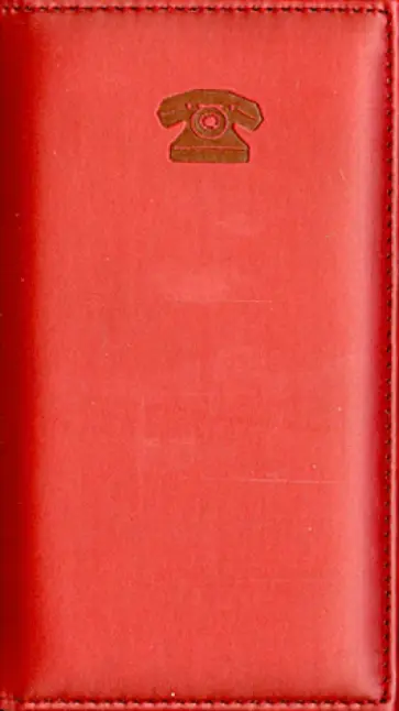 Телефонная книга "Виннер". Бордо. 85х157 мм. 96 страниц (30395-25) обложка книги