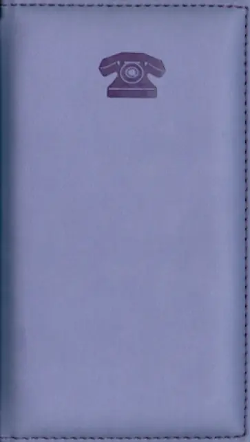 Телефонная книга "Виннер". Сиреневая. 85х157 мм. 96 страниц (30397-25) обложка книги