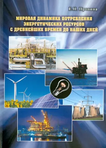 Елена Пронина - Мировая динамика потребления энергетических ресурсов с древнейших времен до наших дней обложка книги