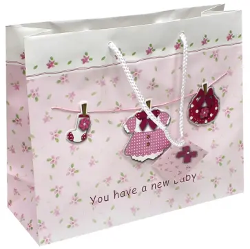 Пакет подарочный "Baby Clothes Girl" (S2-07B-0016) обложка книги