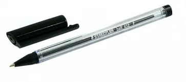 Шариковая ручка "Ball, F". Черная (432F-9) обложка книги