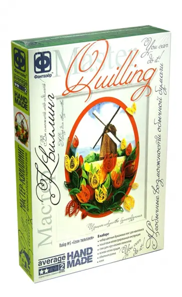 Мастер квиллинг "Сезон тюльпанов" (967015) обложка книги