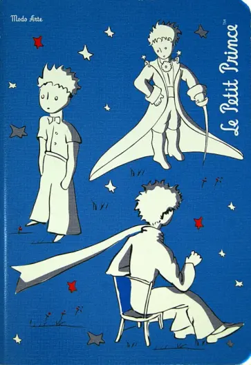 Записная книжка "Маленький принц" (160 страниц, клетка) (9229) обложка книги