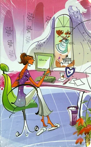 Бизнес-блокнот Modo Arte "Girls&The City" А6 (9031E) обложка книги