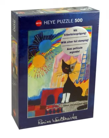 Puzzle-500 "Котенок под радугой" (29627) обложка книги