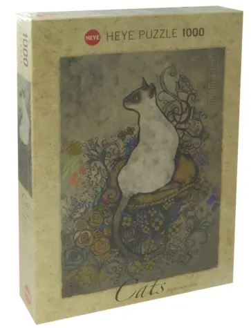 Puzzle-1000 "Сиамская кошка" (29610) обложка книги
