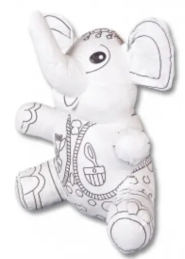 Игрушка для раскрашивания стираемая "Слон" (TZ 12538) обложка книги