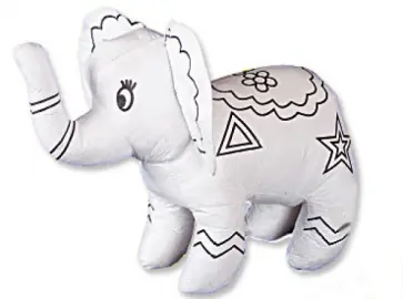 Игрушка для раскрашивания стираемая "Слон" (TZ 12540) обложка книги