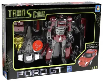 Транскар-робот "Форд GT" (1:32) (Т50926) обложка книги
