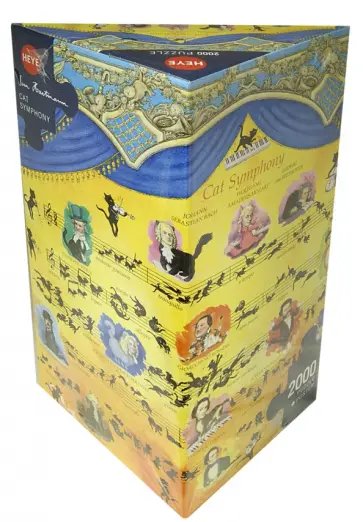 Puzzle-2000 "Кошачья симфония" (29636) обложка книги