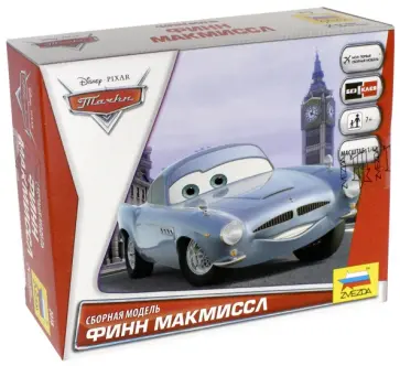 Сборные модели "Тачки": Финн Макмиссл (2018) обложка книги