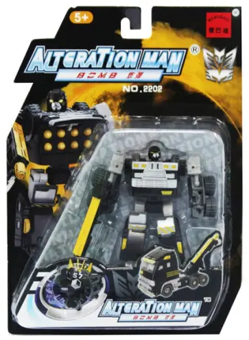 Робот-трансформер собирается в грузовик тягач М (D484904) обложка книги