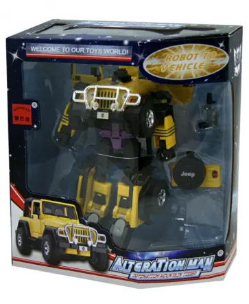 Робот-Трансформер собирается в Джип XXL (D636827) обложка книги