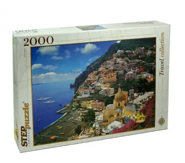 Step Puzzle-2000 "Италия. Побережье Амалфи" (84022) обложка книги