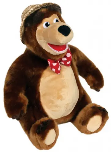 Игрушка мягконабивная " Мишка в шляпе" (145432/V90896) обложка книги